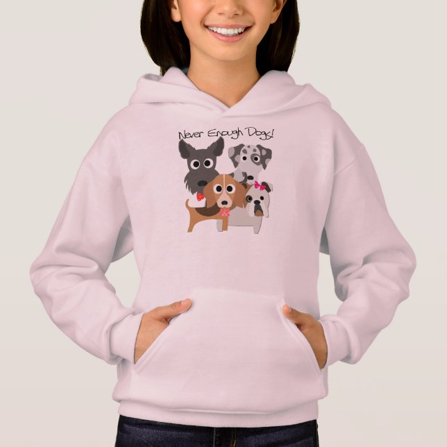 Aldrig nog Hundar Tröja (Framsida)