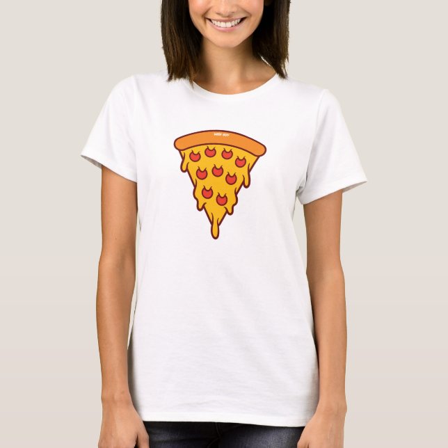 Aldrig Nog Ost Dam T-Shirt (Framsida)