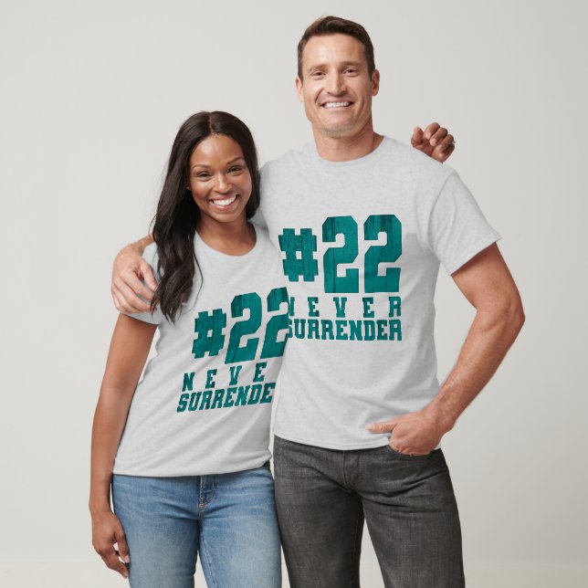 ALDRIG ÖVERLÄMNARE T SHIRT (Unisex)