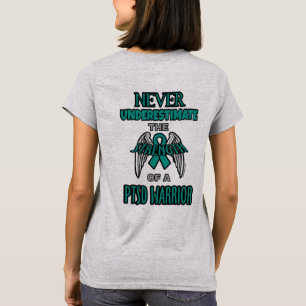 Aldrig… PTSD-krigare Tee Shirt