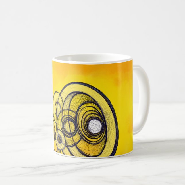 Aldrig Riktigt Mötas Kaffemugg (Framsida höger)