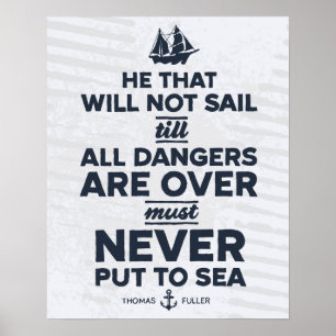 Aldrig satt till havet - tryck