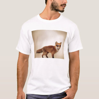 aldrig sett skuggar ha på sig för räv? tee shirt