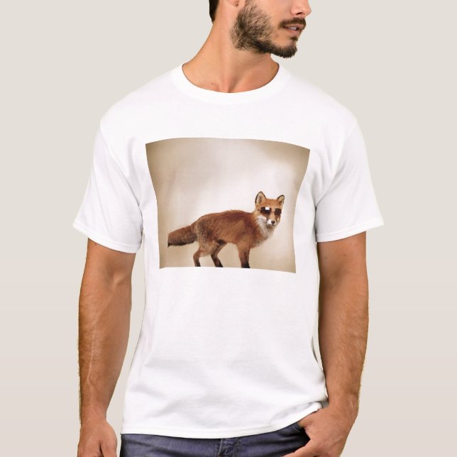 aldrig sett skuggar ha på sig för räv? tee shirt (Framsida)