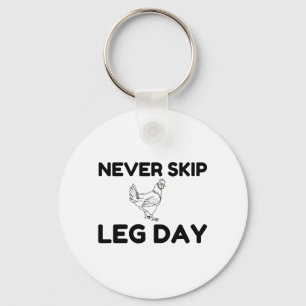 ALDRIG SKIP LEG-DAG NYCKELRING