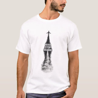 Aldrig Sluta Drömma Herr T-Shirt