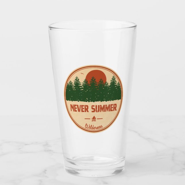 Aldrig Summer Wilderness Colorado Glaskopp (Framsida)