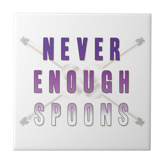 Aldrig tillräckligt med inlägg kakelplatta (Framsidan)