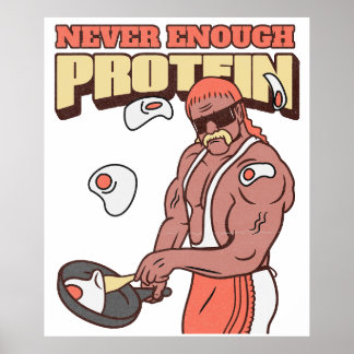 Aldrig tillräckligt med protein poster