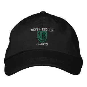 Aldrig tillräckligt med växter som bantade Basebal Broderad Keps