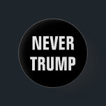 ALDRIG TRUMF för presidenten 2016 Knapp<br><div class="desc">Har inte gjort upp ditt för att vara besvärad som,  yet bara är du säker 100% dig röstar inte för att Donald Trump ska vara presidenten i 2016? Det låtna folket vet med dessa som är kalla,  knäppas! Inkluderar trumf" text för vit 'aldrig.</div>