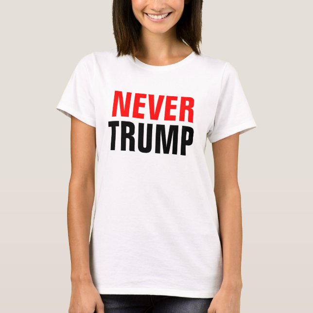 ALDRIG TRUMF T-SHIRT (Framsida)
