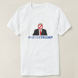 Aldrig trumfskjorta tee shirt
