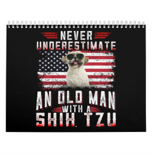 Aldrig underskatta en gammal kvinna med en Shih Tz Kalender