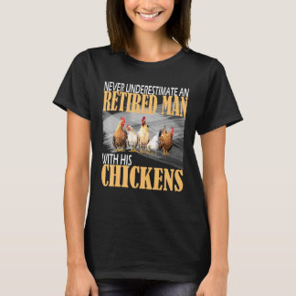 Aldrig Underskatta En Gammal Kycklingbonde I Pensi T Shirt