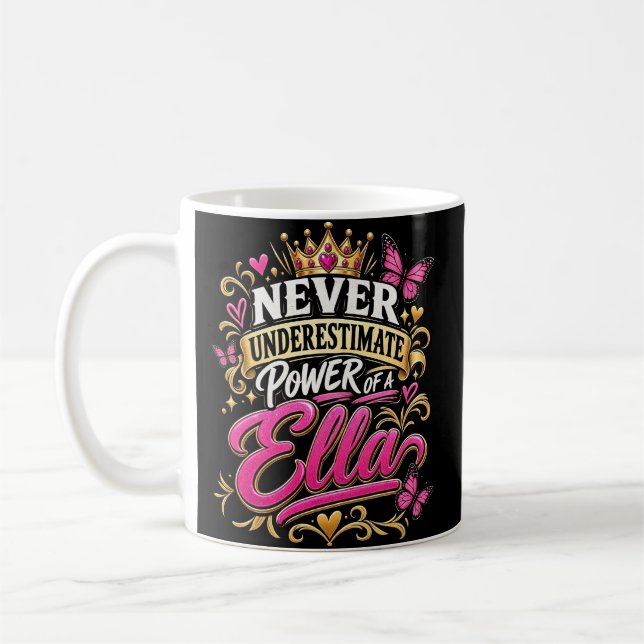 Aldrig underskatta kraften hos en Ella Kaffemugg (Vänster)