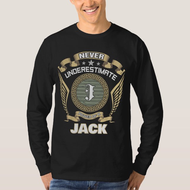 ALDRIG UNDERSKATTA KRAFTEN HOS EN JACK T SHIRT (Framsida)