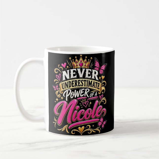 Aldrig underskatta kraften hos en Nicole Kaffemugg (Vänster)