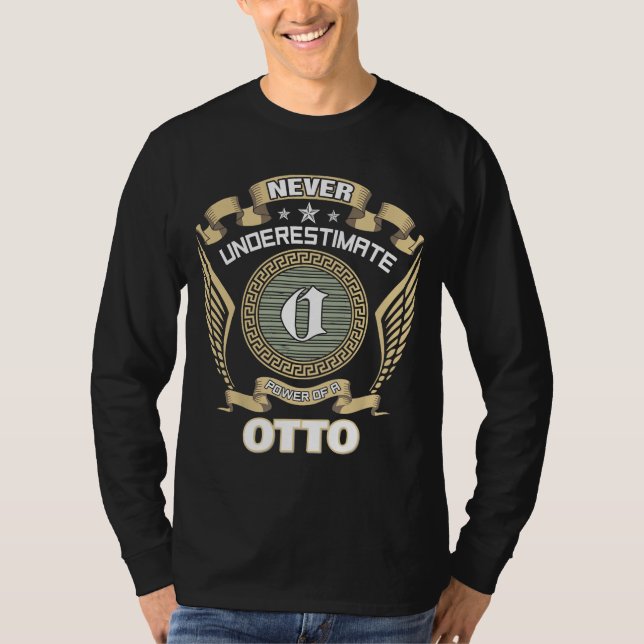 ALDRIG UNDERSKATTA KRAFTEN HOS EN OTTO T SHIRT (Framsida)