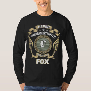 ALDRIG UNDERSKATTA KRAFTEN HOS EN RÄV T SHIRT