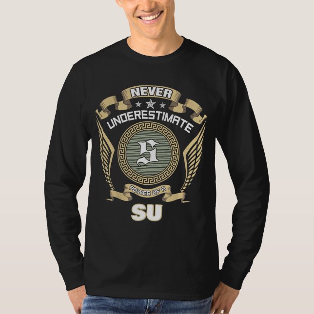ALDRIG UNDERSKATTA KRAFTEN HOS EN SU T SHIRT (Framsida)