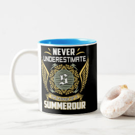 Aldrig Underskatta Kraften Hos En Summerour Två-Tonad Mugg