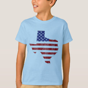 ÅLDRIG US-FLAGGA TEXAS TEE