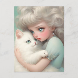 Aldrig utan dig. vykort