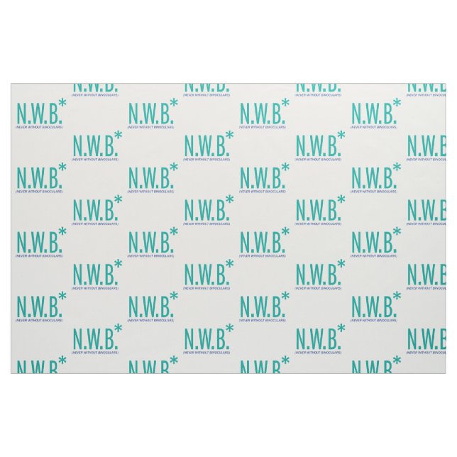 Aldrig utan kikare tyg (Fat Quarter)