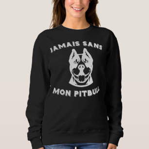 Aldrig utan min Pitbull Hund aveln Idea T Shirt