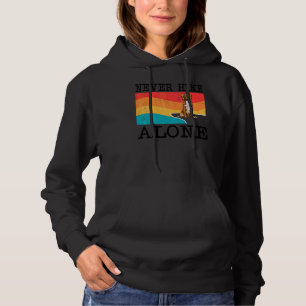 Aldrig Vandra Ensam Duck Tolling Retrievers Grafis T Shirt