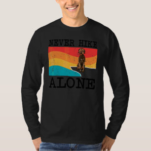 Aldrig vandra ensam Wirehaired Pointing Griffon-gr T Shirt