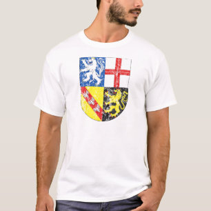 Åldrig vapensköld av Saarland T-shirt