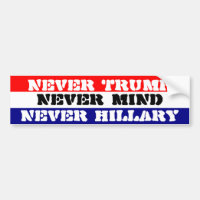 ALDRIG VARAR BESVÄRAD TRUMF - ALDRIG HILLARY -