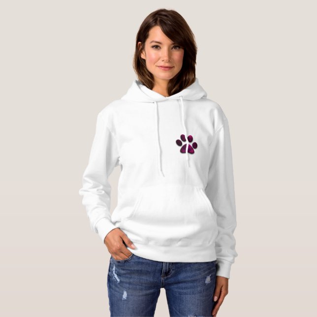 Aldrig Walk Alone - Hoodie T-shirt (Hel framsida)