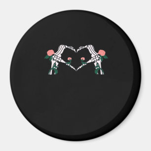 Aldrig Wilts - Skeleton Händer Ro Magnet