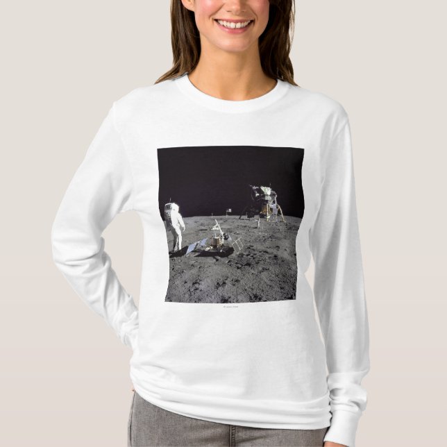AldrinLooks drar tillbaka på Tranquility baserar T-shirt (Framsida)