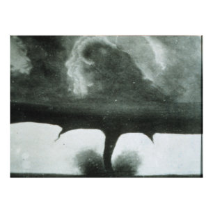 Äldst bekant fotograferar av en tornado från 188 fototryck