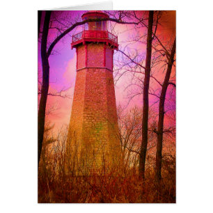 Äldst ljus husToronto ö V2 Hälsningskort