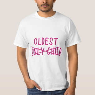 Äldsta med endast överordnad t shirt