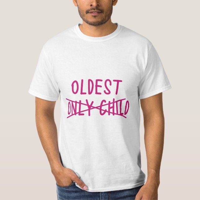 Äldsta med endast överordnad t shirt (Framsida)