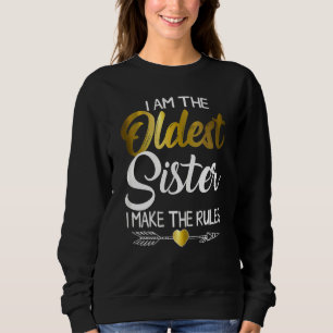 Äldsta syster jag gör att Coolan i Regler matchar T Shirt