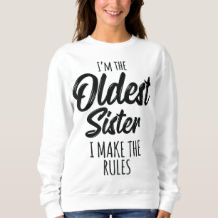 Äldsta syster jag gör Regler funny matchande Sibl T Shirt