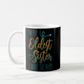 Äldsta syster jag gör Regler matchande familj Si Kaffemugg