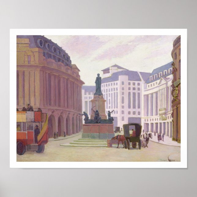 Aldwych (olja på canvas) poster (Framsidan)