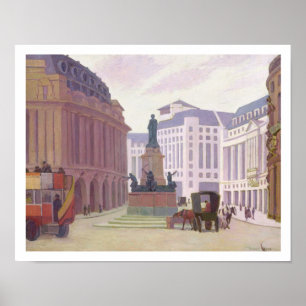 Aldwych (olja på kanfas) poster