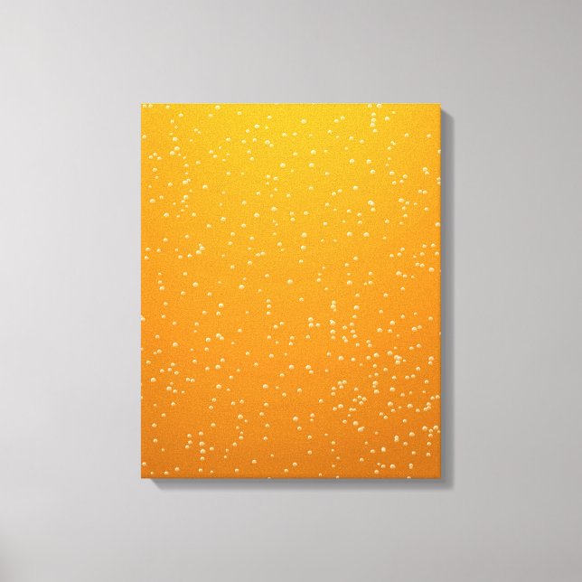 Ale med små bubblor Background Art Canvastryck (Framsida)