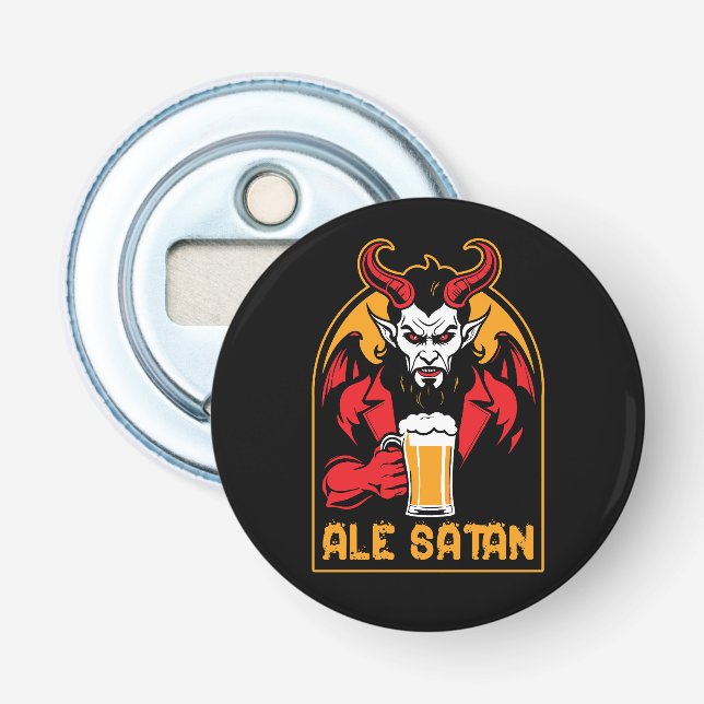 Ale Satan - Öldrickande Flasköppnare (Framsidan)