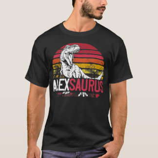 Ale Saurus Personlig Dinosaur T Re Namn Christm Shirt