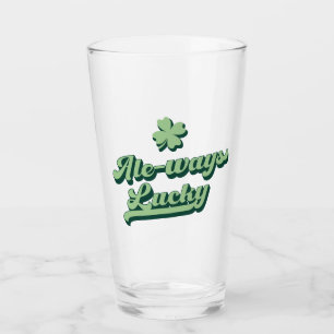 Ale-ways Lucky St patrick's day Glaskopp